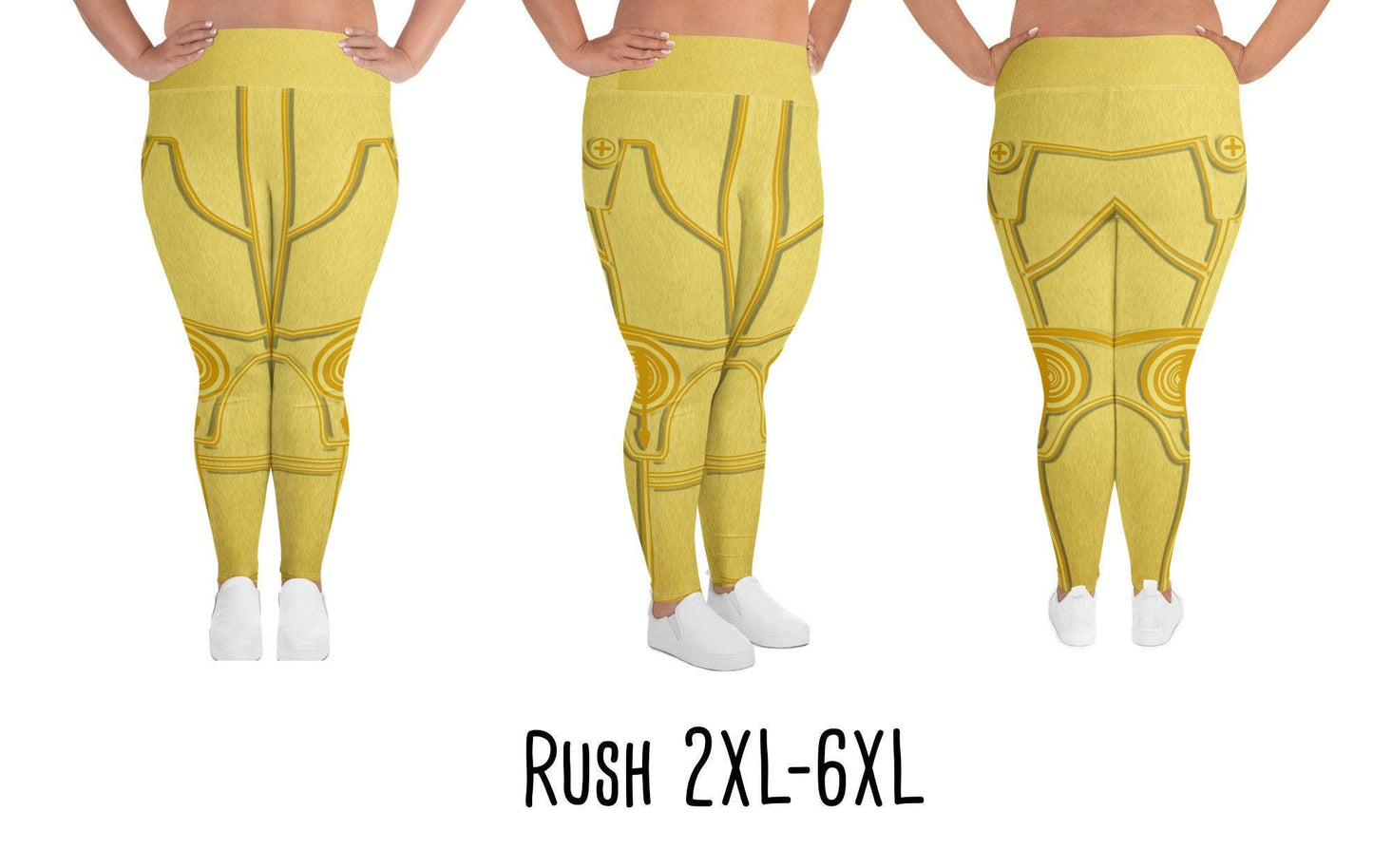 C3PO Inspired Leggings