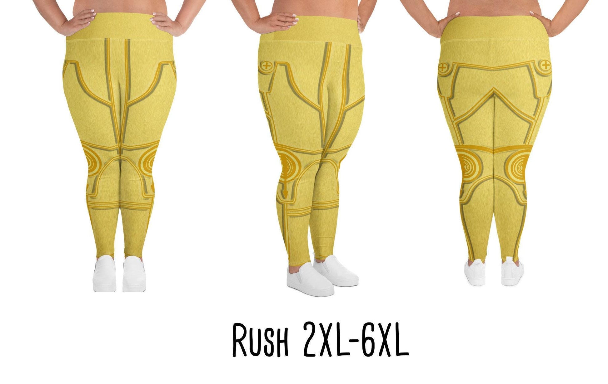 C3PO Inspired Leggings