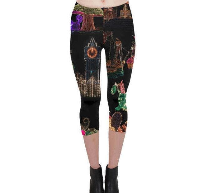 Main Street Electrical Parade Inspired Capri Leggings