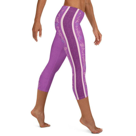 Rapunzel Inspired Capri Leggings