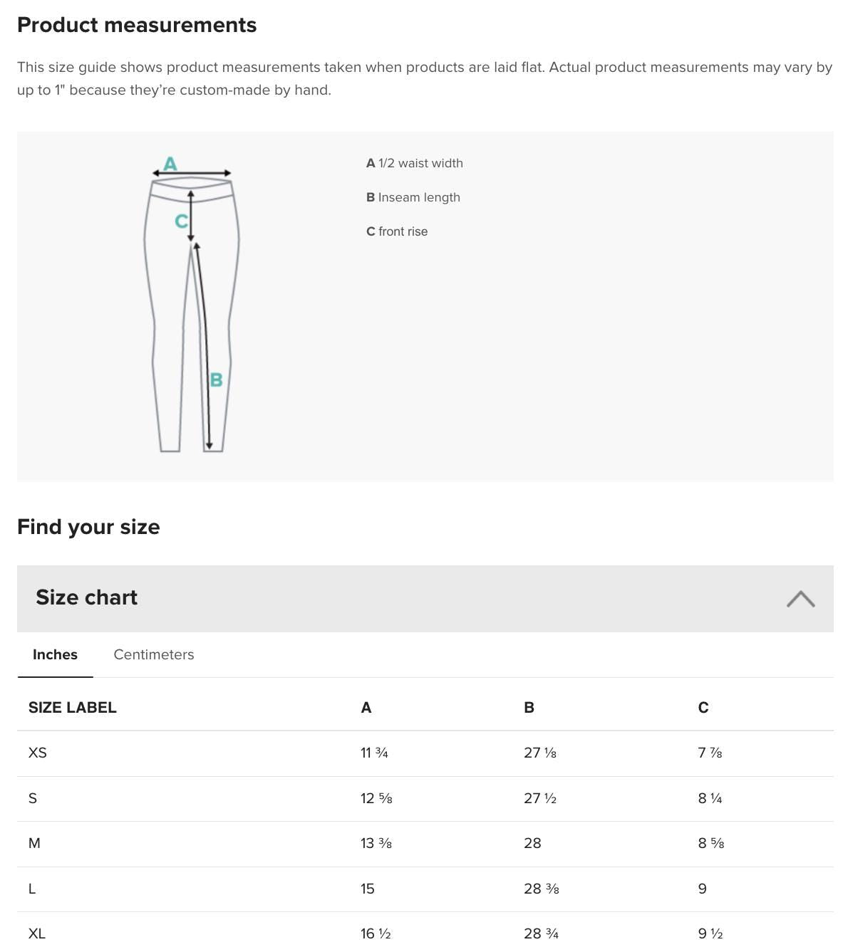 a screenshot of a product description page