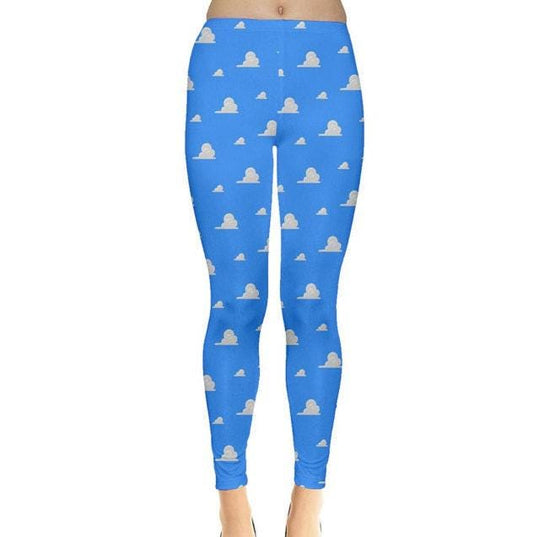Andy's Cloud Wallpaper Inspired Leggings