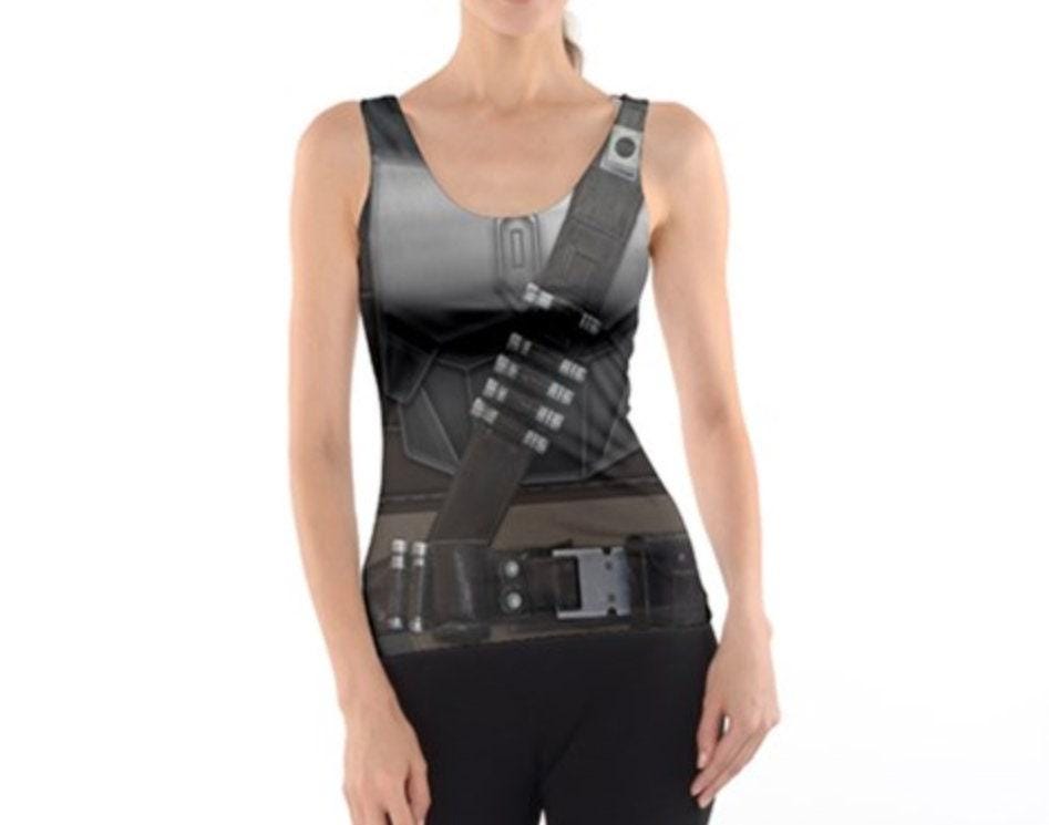 Women's Steel Bounty Hunter Inspired Tank Top