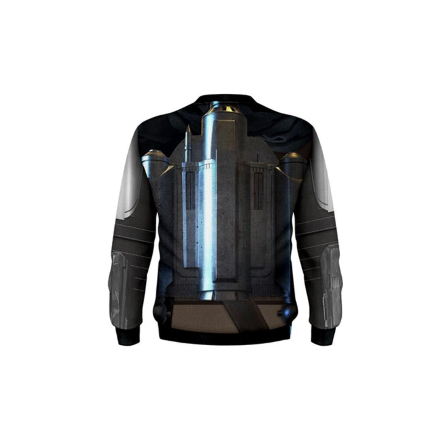Unisex Steel Bounty Hunter Inspired Crewneck Sweatshirt