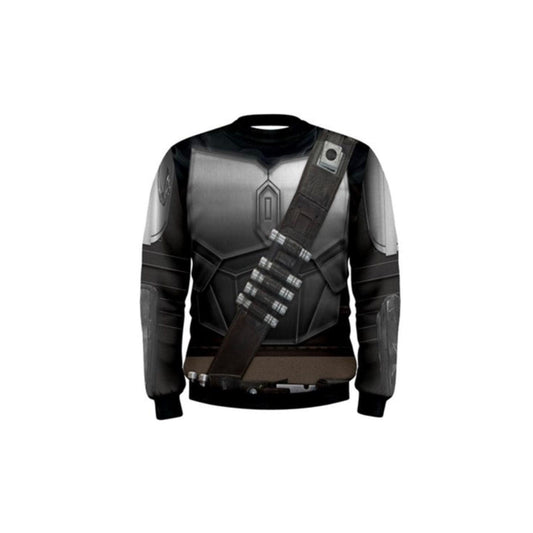 Unisex Steel Bounty Hunter Inspired Crewneck Sweatshirt