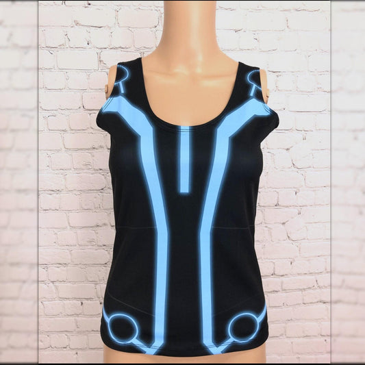 Women's Tron Legacy Inspired Tank Top
