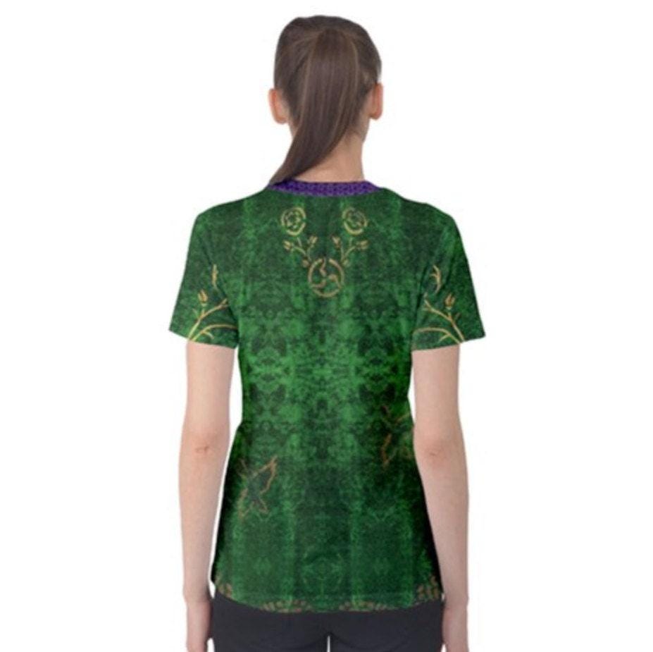 Women's Winifred Sanderson Inspired Short Sleeve Shirt