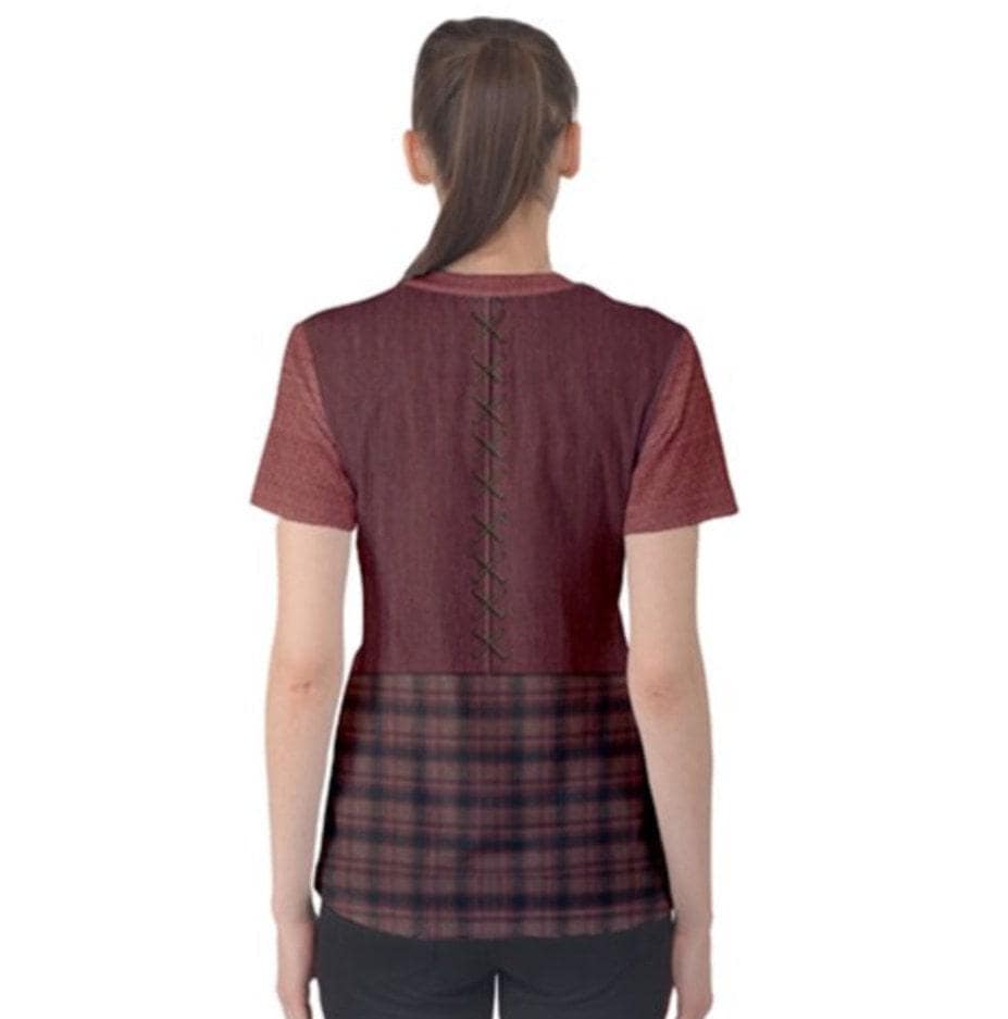 Women's Mary Sanderson Inspired Short Sleeve Shirt