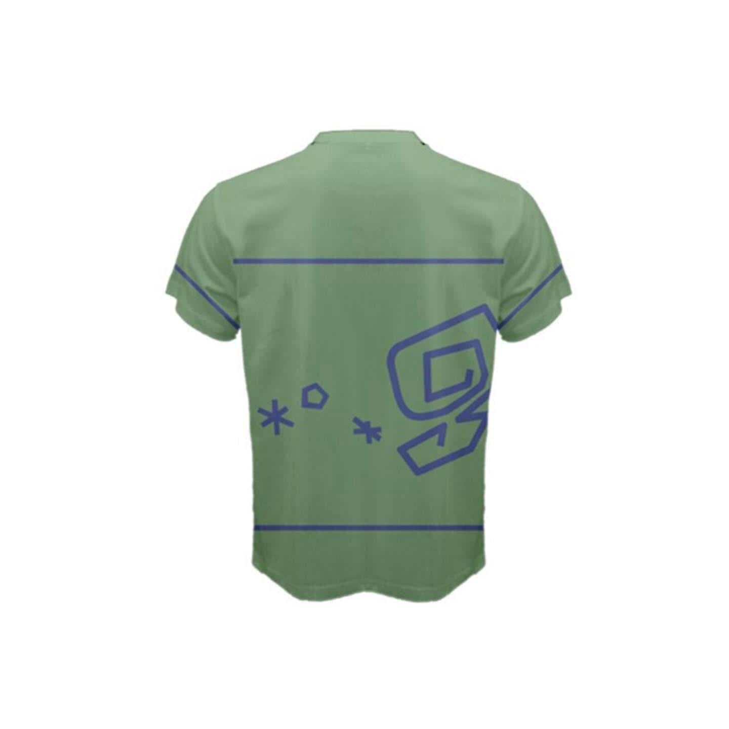 Men's Mad Hatter Teacup Inspired Short Sleeve Shirt