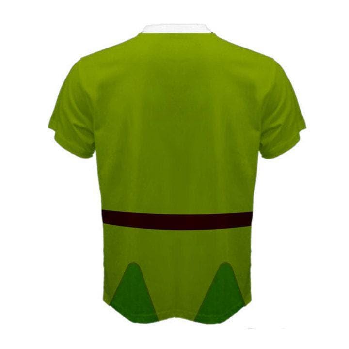 Men's Peter Pan Inspired Short Sleeve Shirt