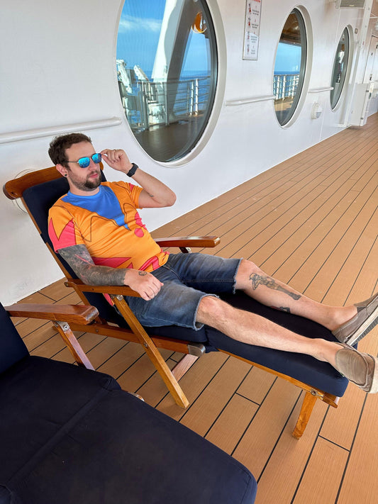 Men's Vacation Genie Inspired Short Sleeve Shirt