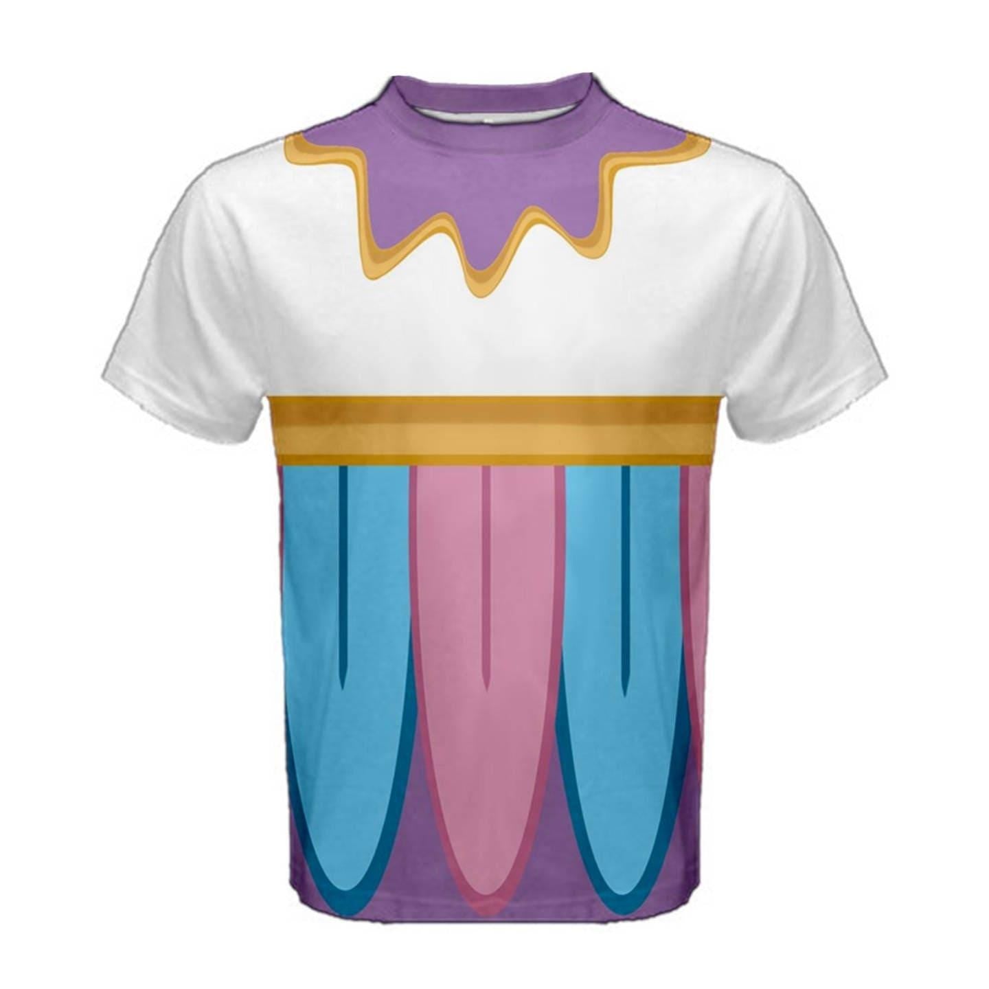 Men's Mrs. Potts Inspired Short Sleeve Shirt