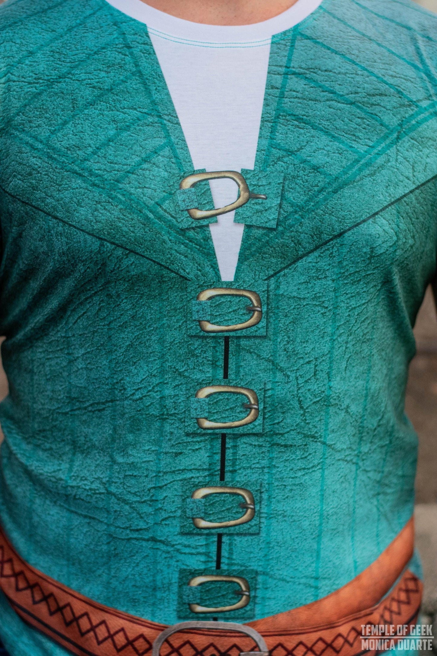 Men's Flynn Rider Inspired Short Sleeve Shirt