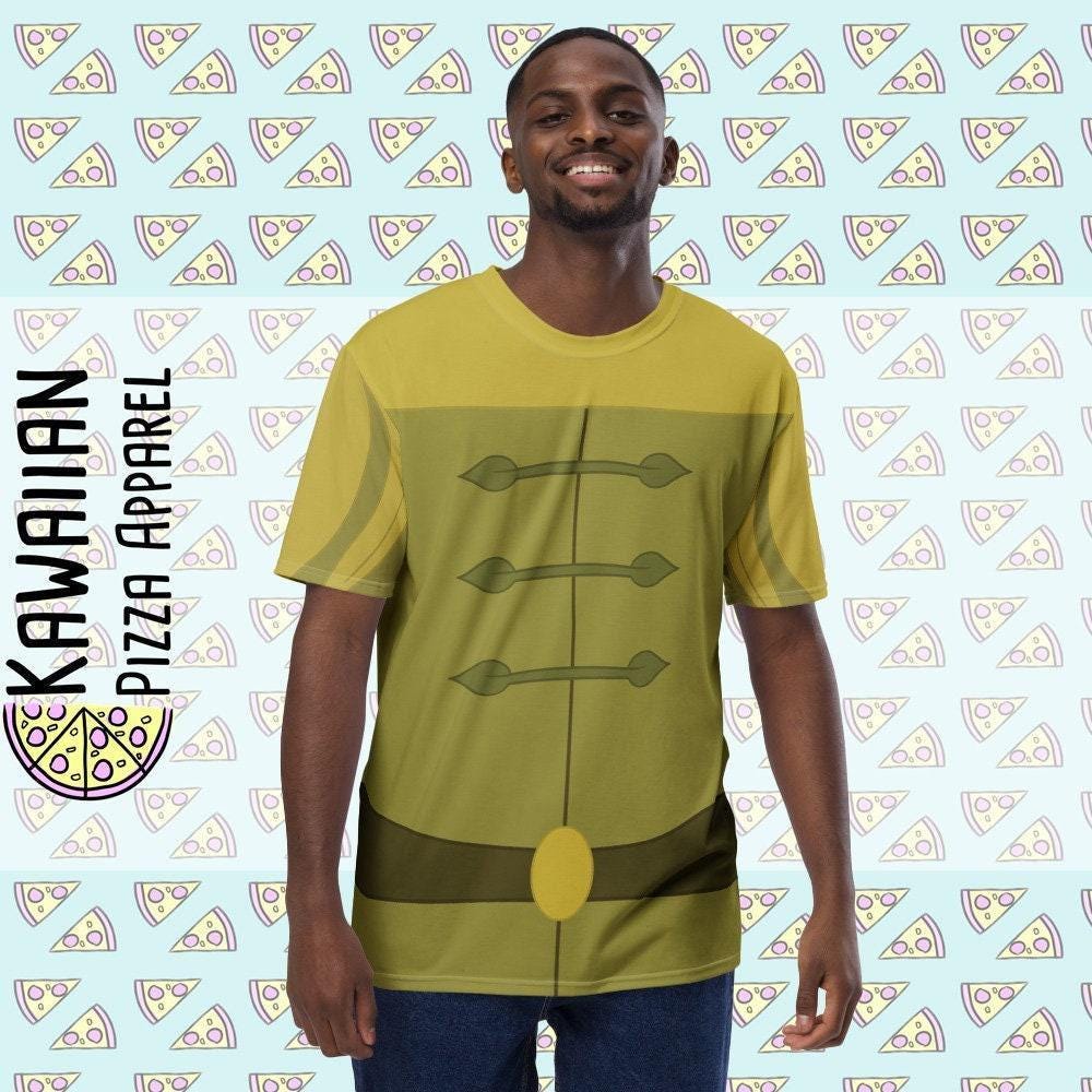 Men's Wedding Prince Naveen Inspired Short Sleeve Shirt