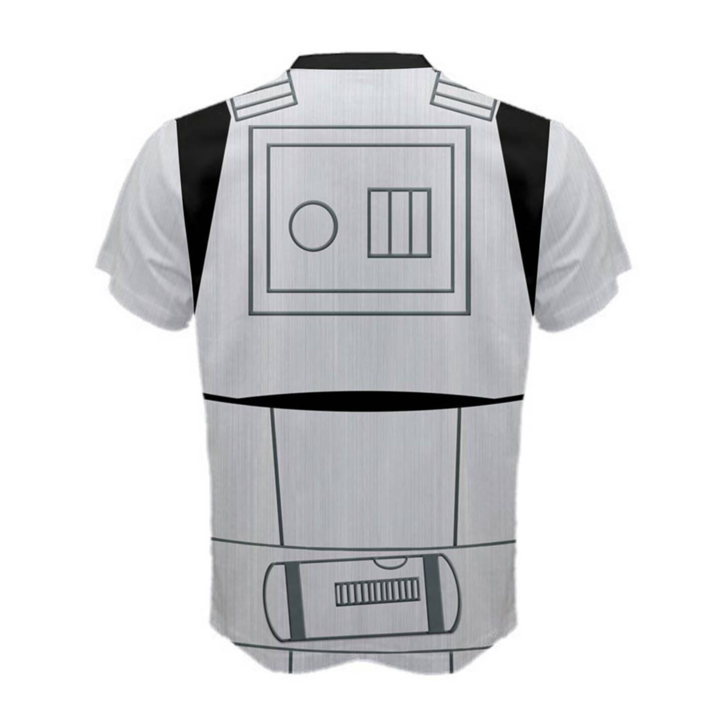 Men's Stormtrooper Inspired Short Sleeve Shirt