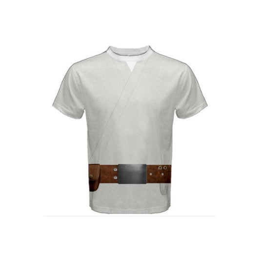 Men's Luke Skywalker Jedi Inspired Short Sleeve Shirt