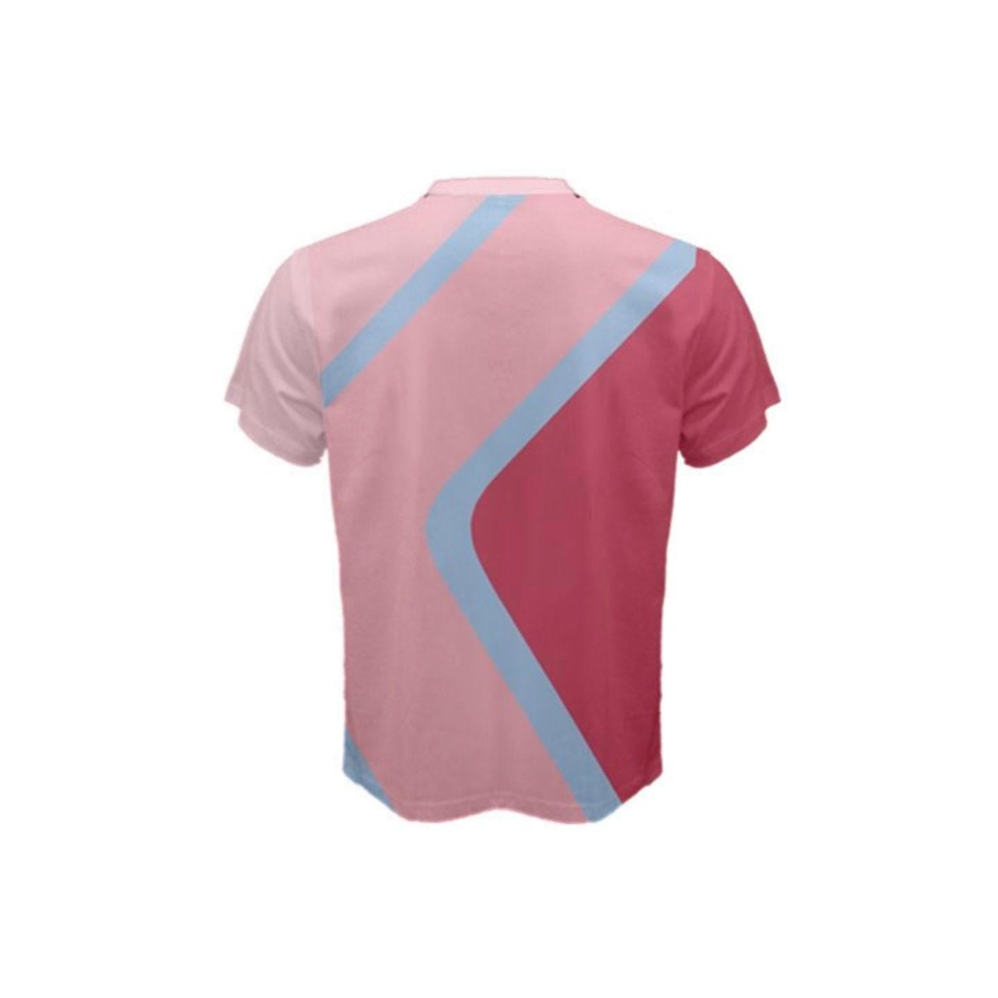 Men's Bubblegum Wall Inspired Short Sleeve Shirt