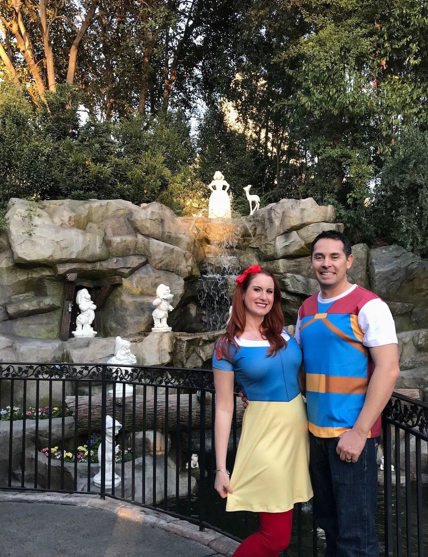 Men's Snow White Prince Snow White and the Seven Dwarfs Inspired Short Sleeve Shirt