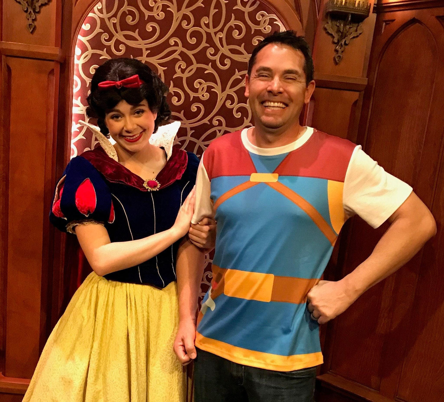 Men's Snow White Prince Snow White and the Seven Dwarfs Inspired Short Sleeve Shirt