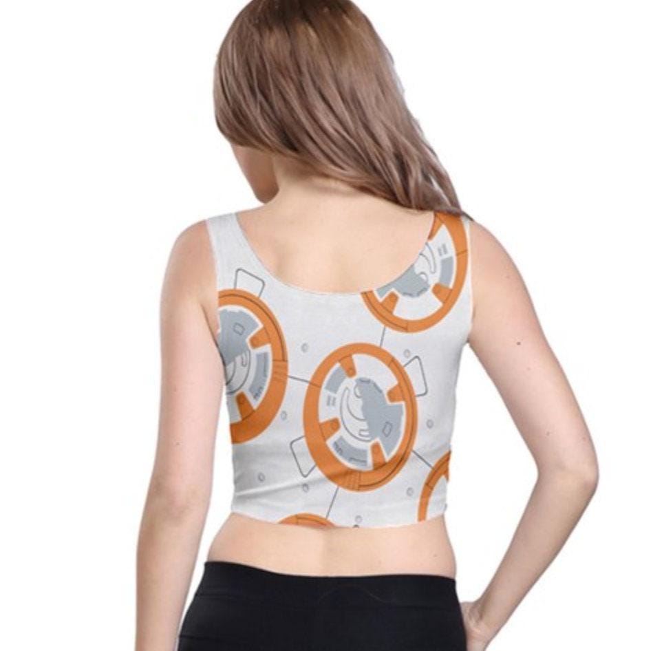 BB8 Inspired Crop Top