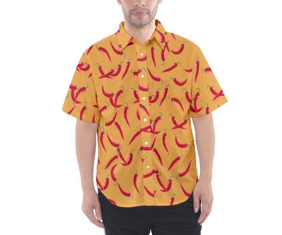 Gonzo Inspired Short Sleeve Button Down Shirt