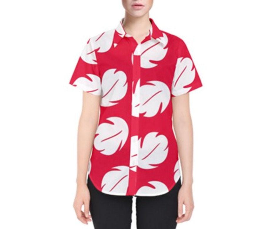 Women's Lilo Inspired Button Down Shirt