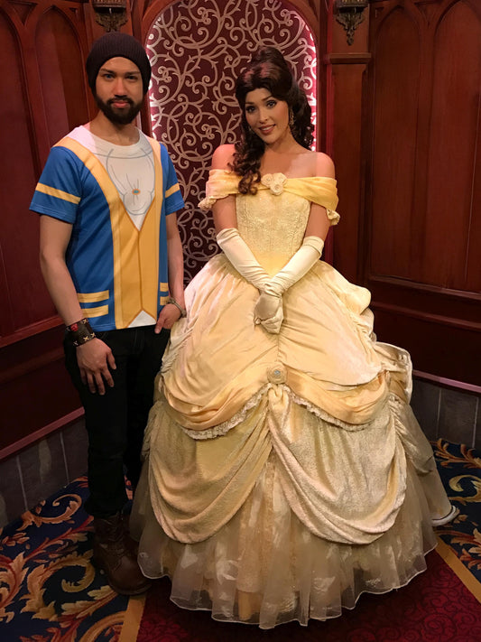 READY-to-SHIP Beast Inspired Athletic Shirt - Beauty and the Beast Disneybound