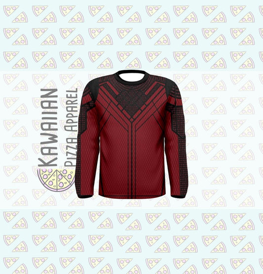 Men's Shang Chi Inspired Long Sleeve Shirt