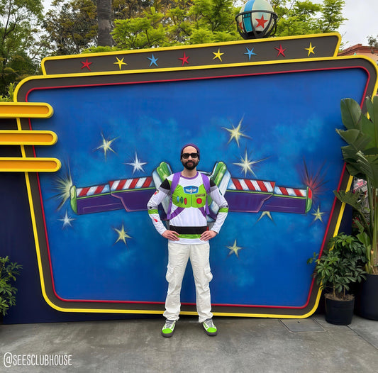 Men's Buzz Lightyear Inspired Long Sleeve Shirt