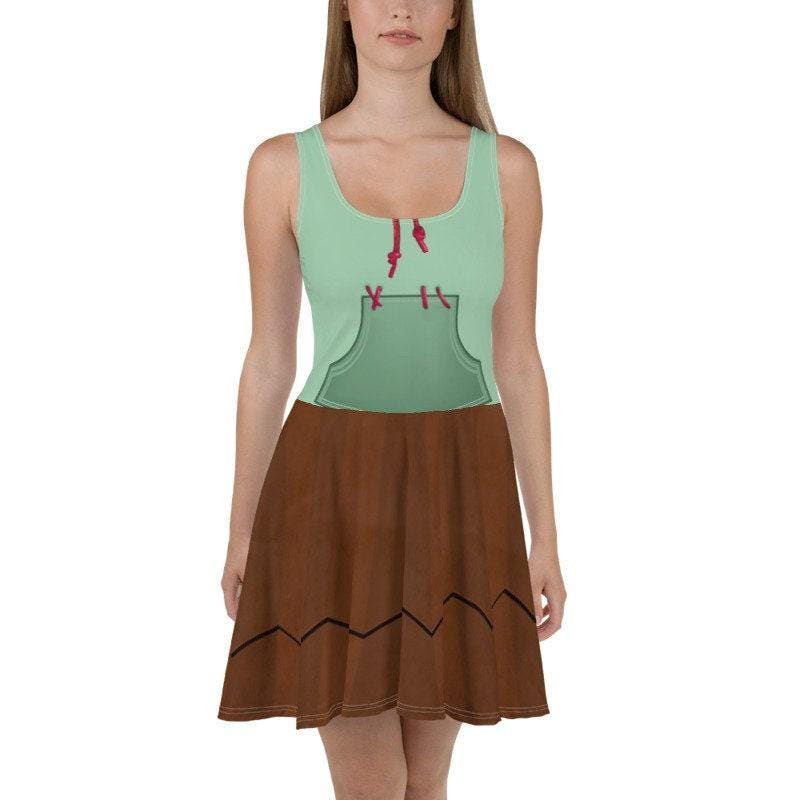 Vanellope Von Schweetz Inspired Skater Dress