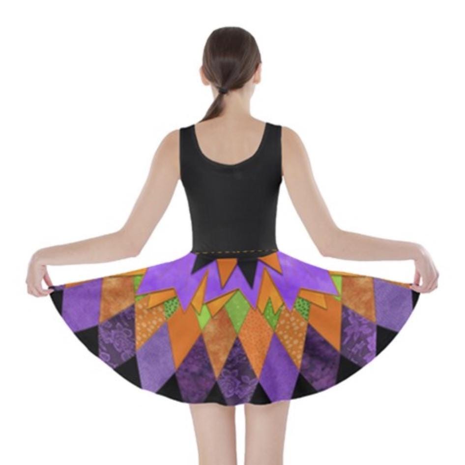 DL Halloween 2024 Minnie Inspired Skater Dress
