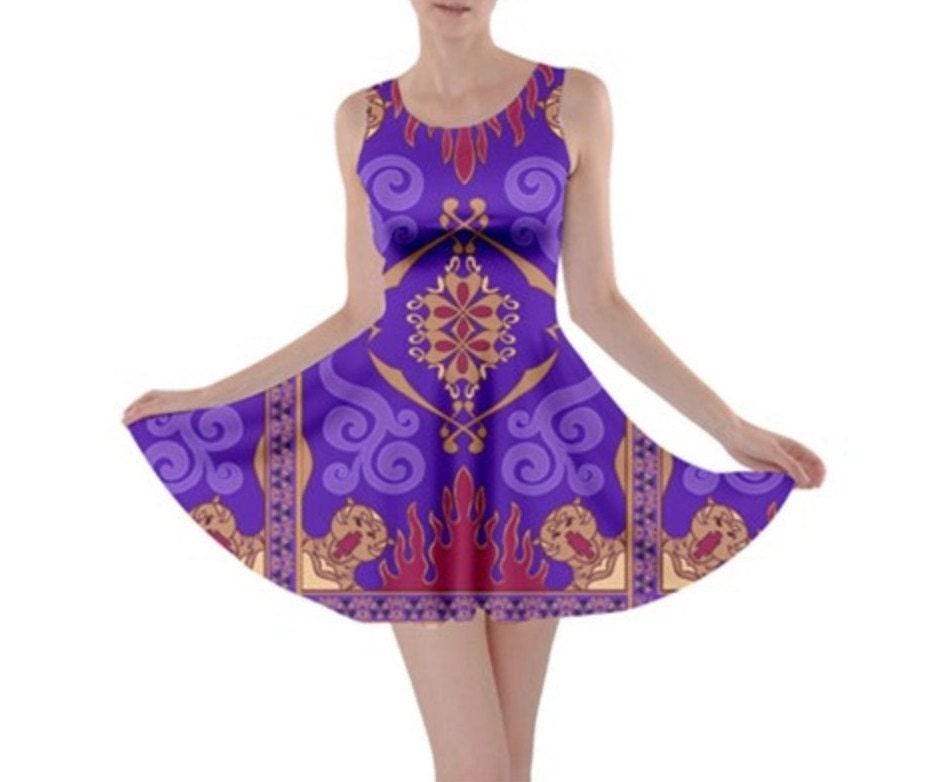 Magic Carpet Inspired Skater Dress