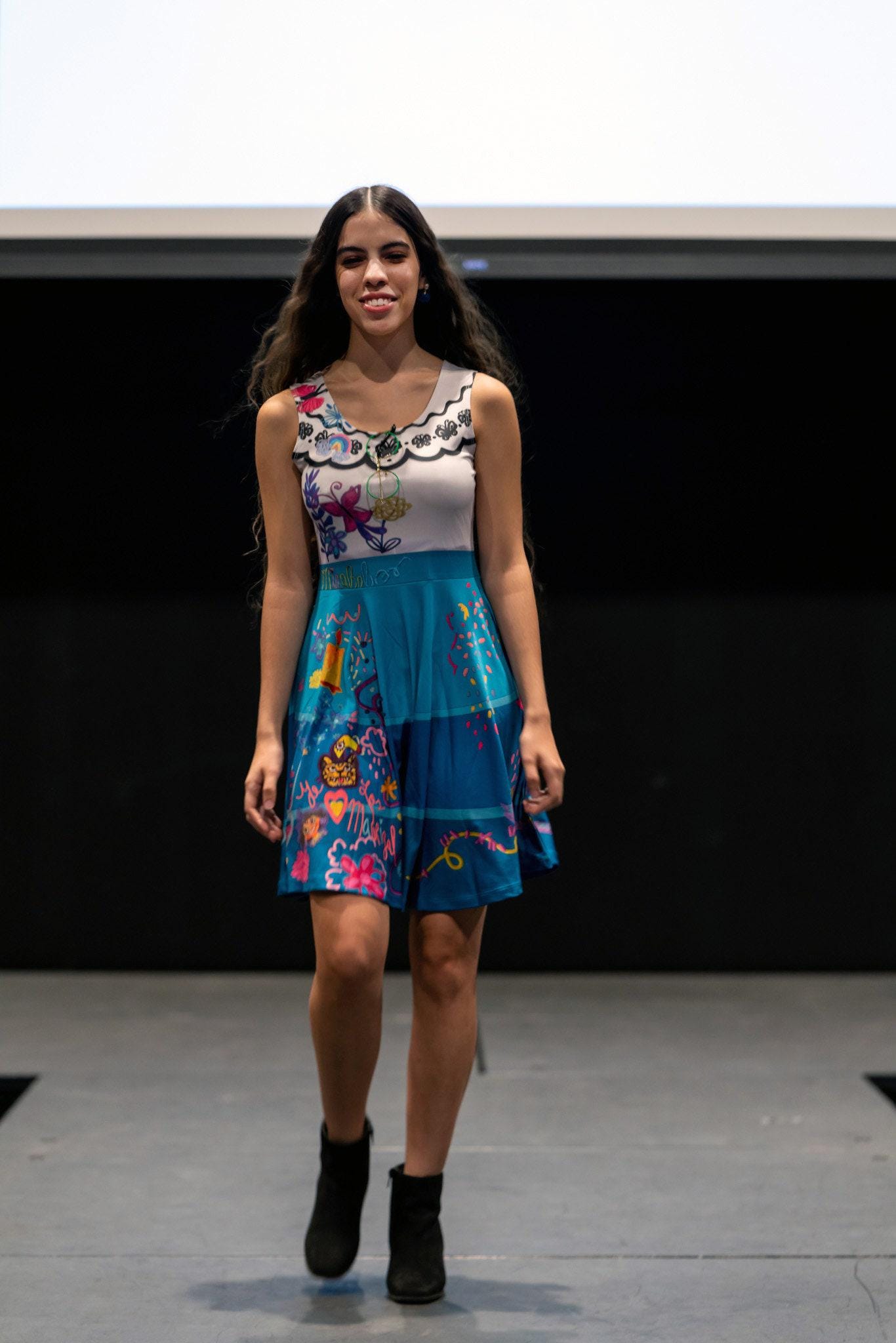 Mirabel Inspired Skater Dress