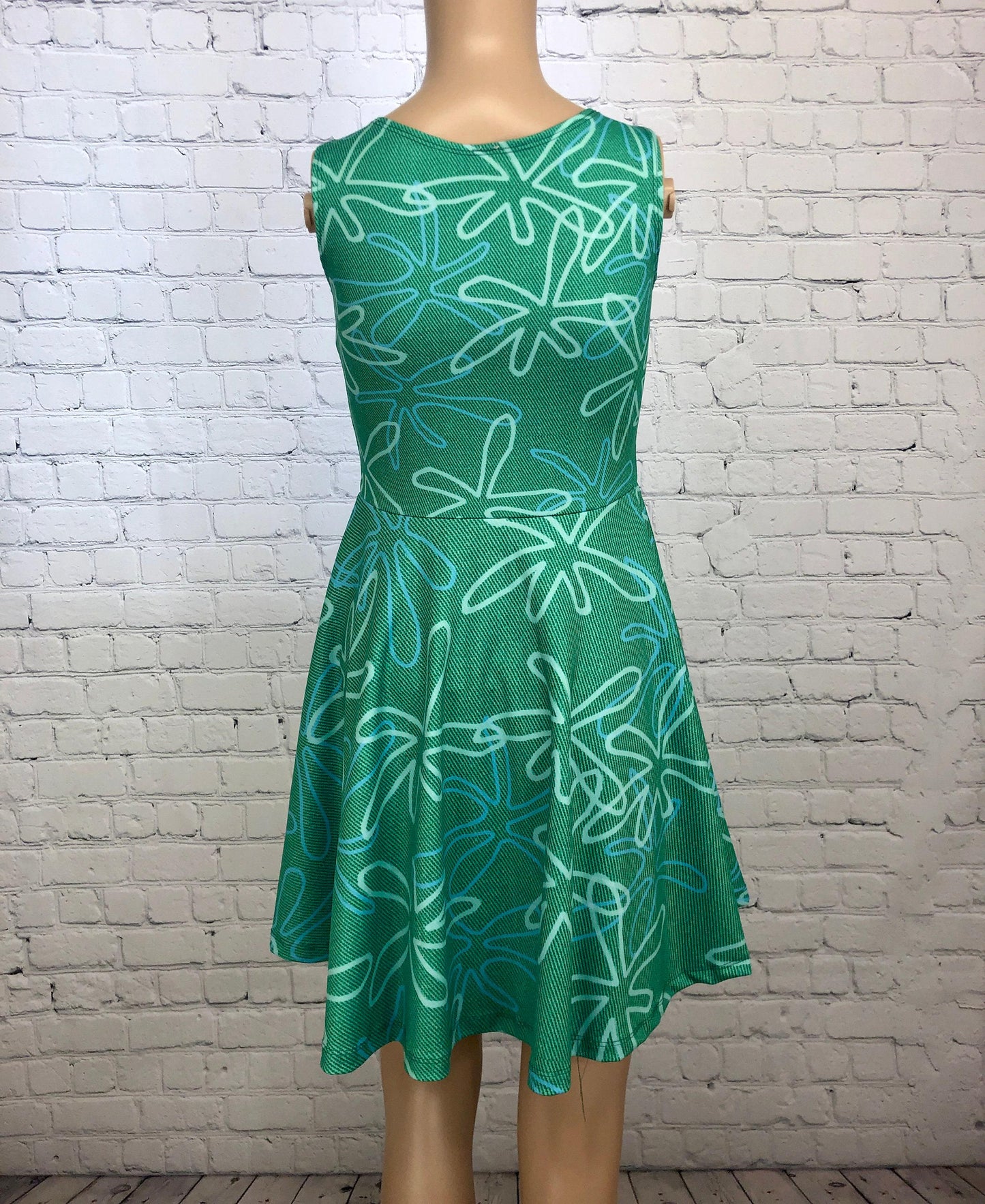 Disgust Inspired Skater Dress