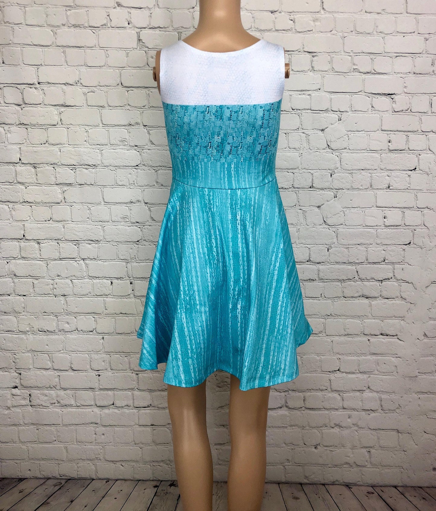 Elsa Inspired Skater Dress