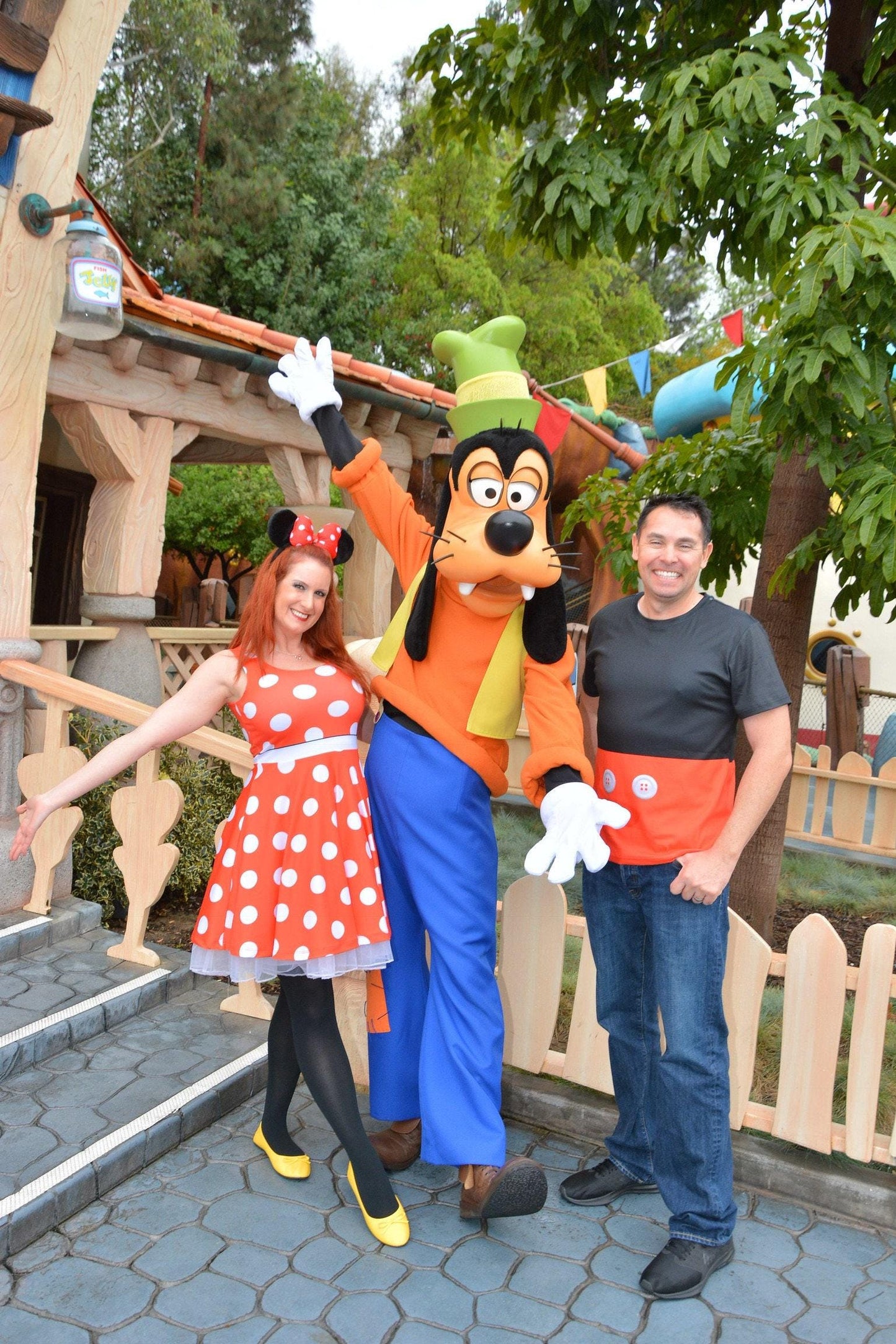 Minnie Inspired Skater Dress