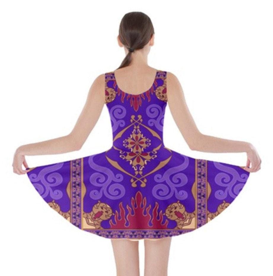 Magic Carpet Inspired Skater Dress