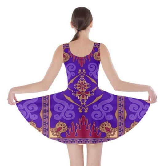 Magic Carpet Inspired Skater Dress