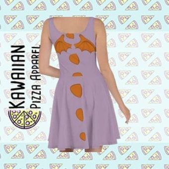 Figment Inspired Skater Dress