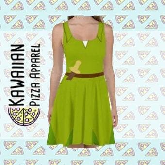 Peter Pan Inspired Skater Dress