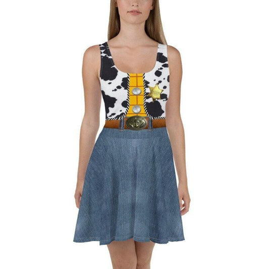 Woody Inspired Skater Dress