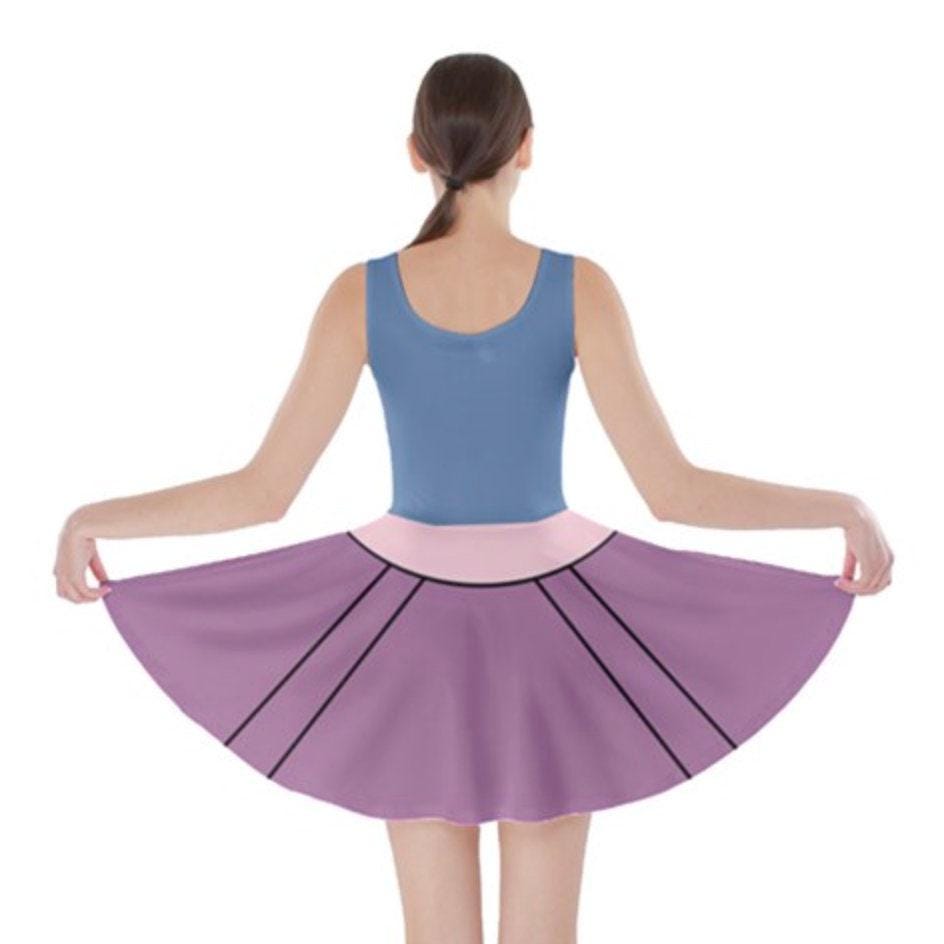 Webby DuckTales Inspired Skater Dress