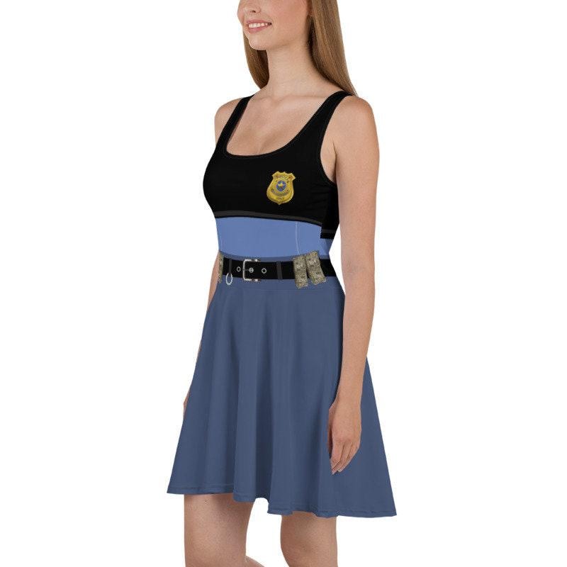 Judy Hopps Inspired Skater Dress