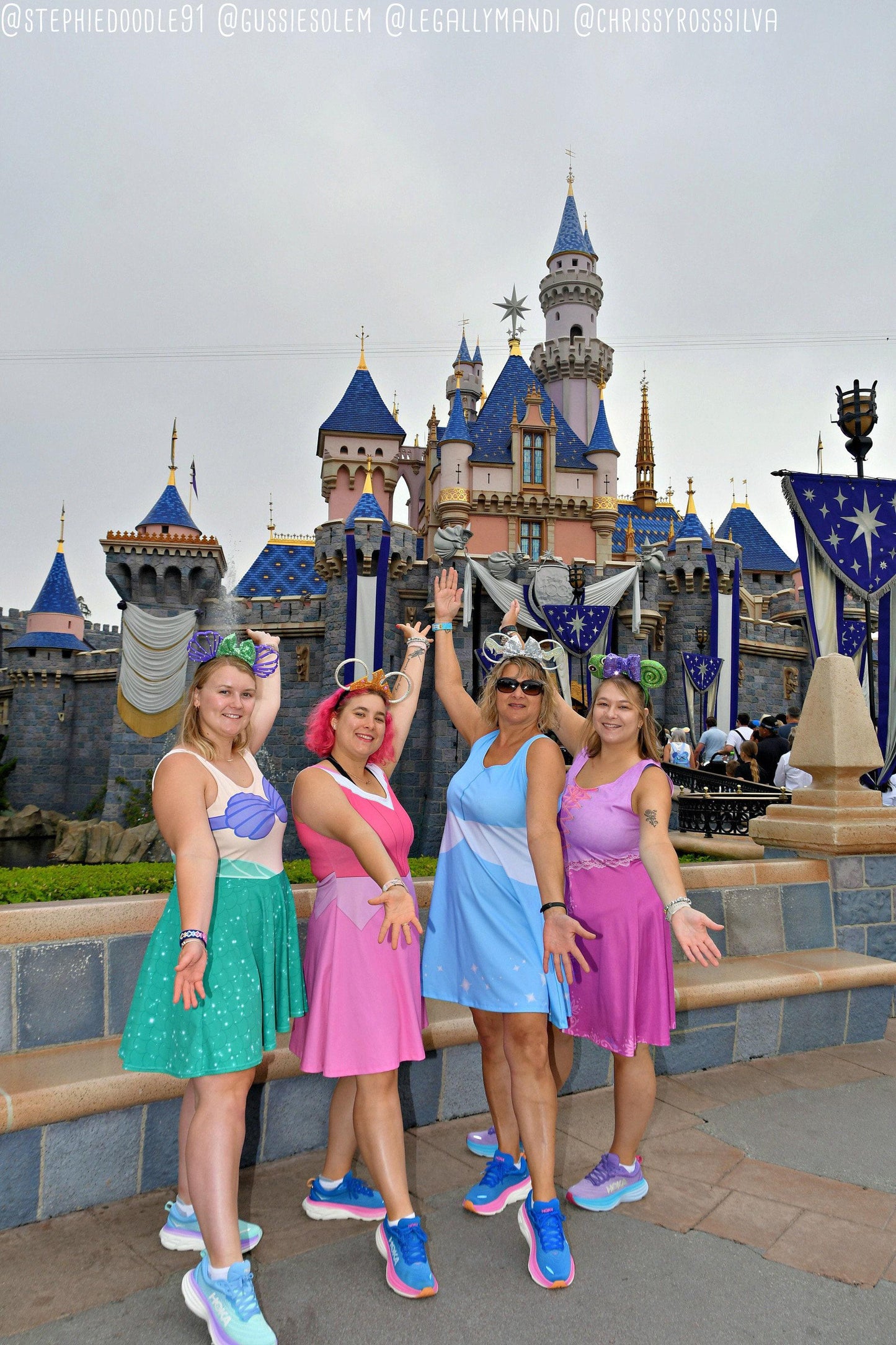 Ariel Inspired Skater Dress