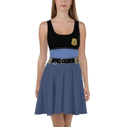 Judy Hopps Inspired Skater Dress