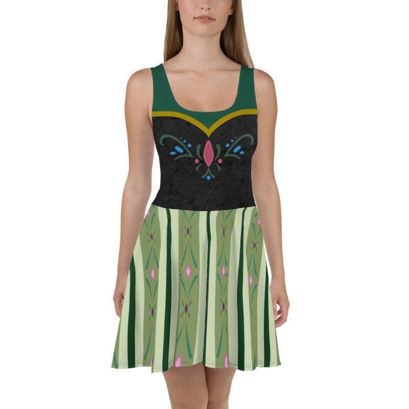 Anna Coronation Inspired Skater Dress