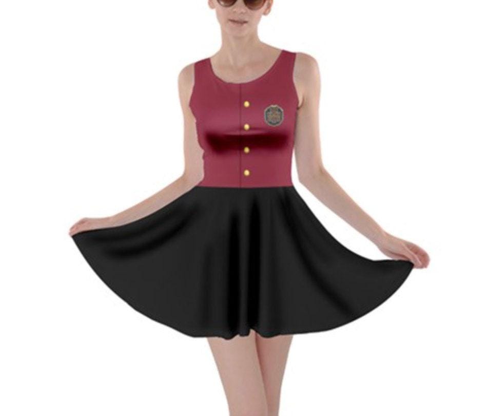 Bellhop Tower of Terror Inspired Skater Dress