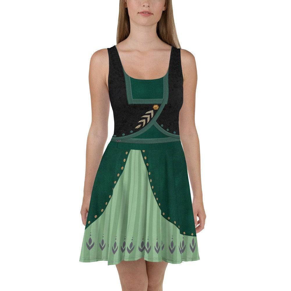 Queen Anna Inspired Skater Dress