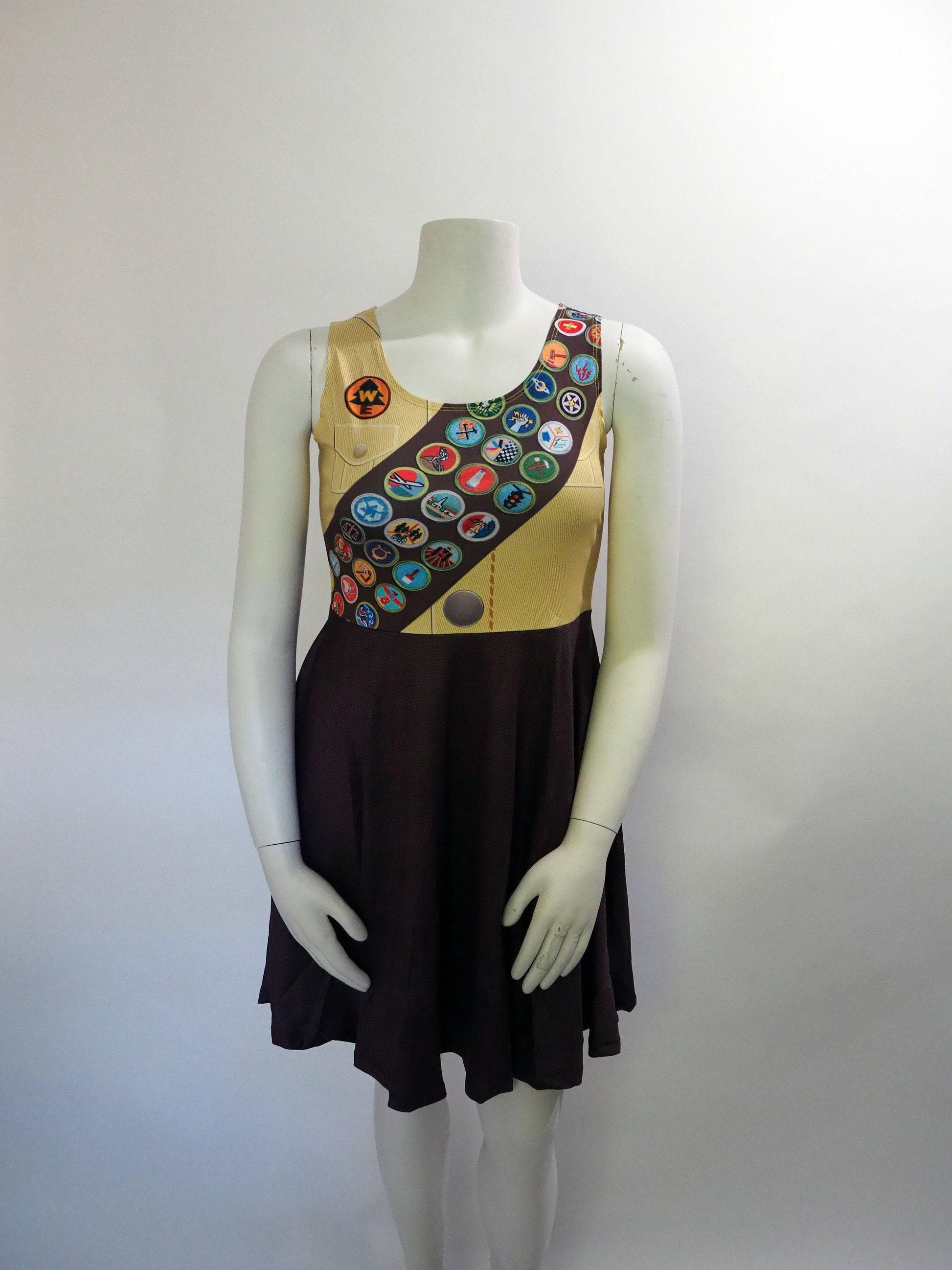 Russell Wilderness Explorer Inspired Skater Dress