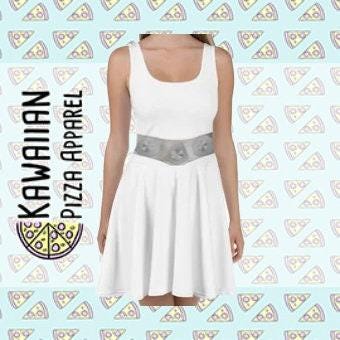 Princess Leia Inspired Skater Dress